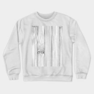 Cool gray bamboo wood print Crewneck Sweatshirt